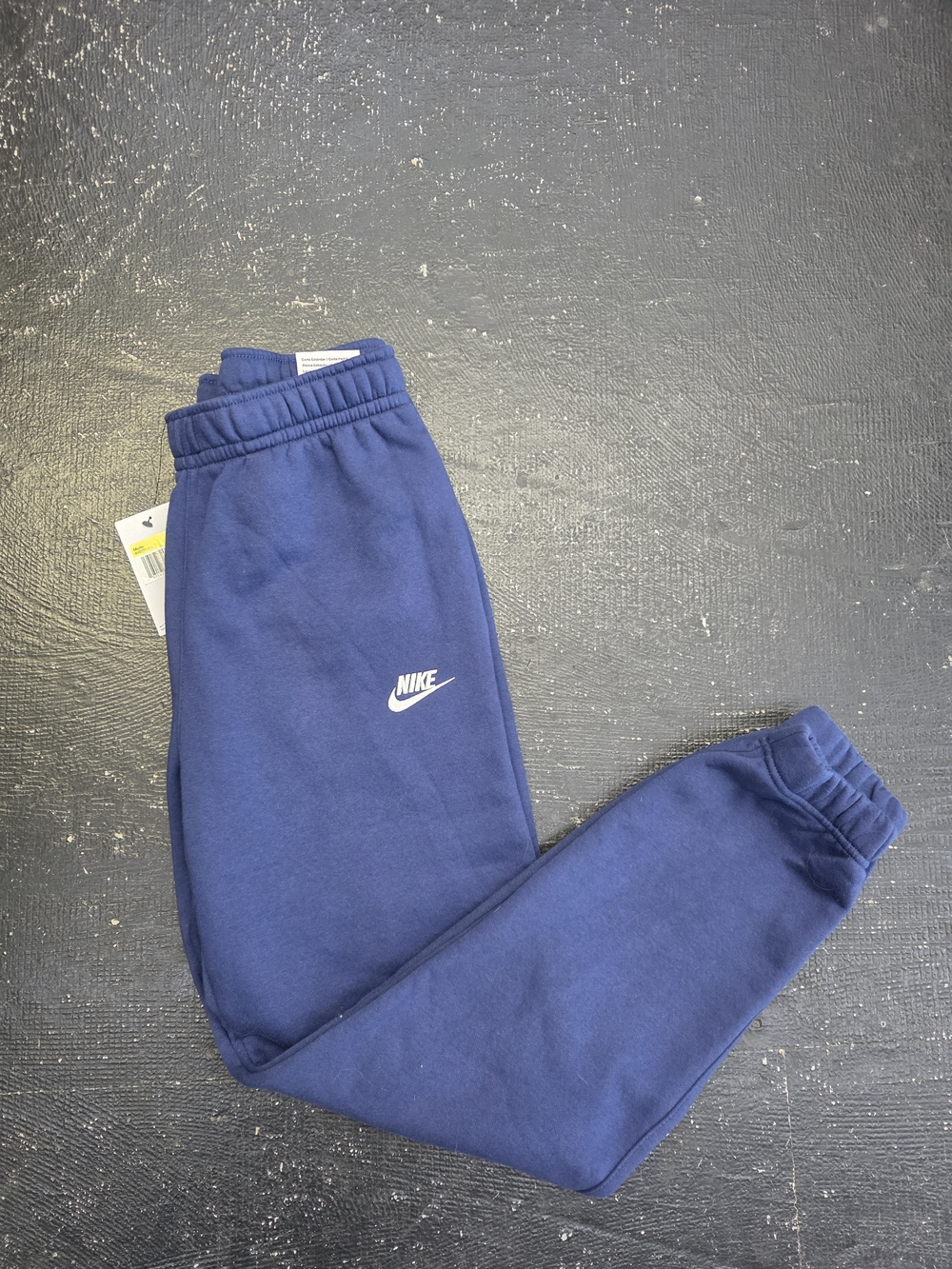 Nike  Navy Jogger Sweatpants with White Logo